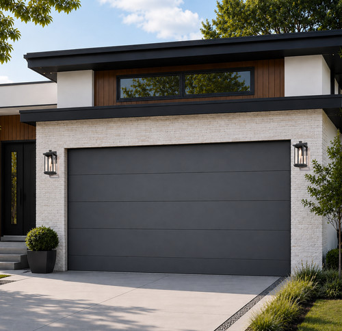 Wood finish garage - 10',